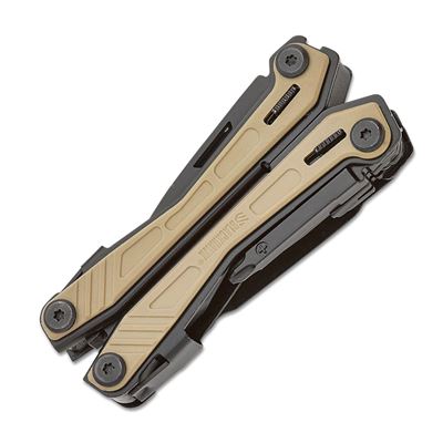 Kleště multifunkční multitool EDC Zytel TAN s poudrem ZYTEL