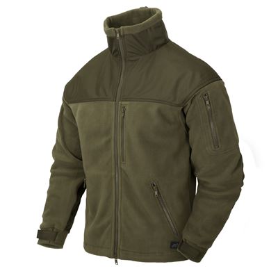 Bunda CLASSIC ARMY fleece ZELENÁ