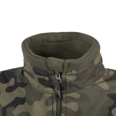 Bunda INFANTRY fleece ZELENÁ/WOODLAND POLSKÝ