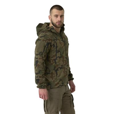 Bunda PATRIOT MK2 Hybrid fleece WOODLAND POLSKÝ