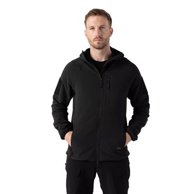 Bunda PATRIOT PRO STORMFLEECE™ ČERNÁ Helikon-Tex® BL-PPF-RP-01 2