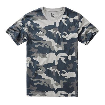 Tričko Oeko-Tex® krátký rukáv maskované GREY CAMO