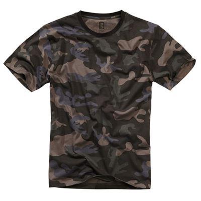 Tričko Oeko-Tex® krátký rukáv maskované DARK CAMO