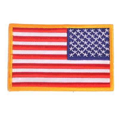Nášivka vlajka USA reverzní - BAREVNÁ