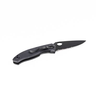 Nůž zavírací SPYDERCO TENACIOUS kombi ČERNÝ