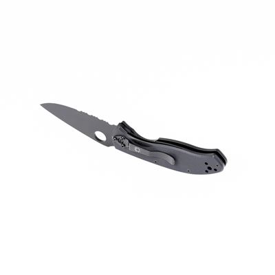 Nůž zavírací SPYDERCO TENACIOUS kombi ČERNÝ