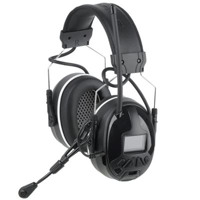 Sluchátka elektronická M300T s BlueTooth a FM rádiem ČERNÁ