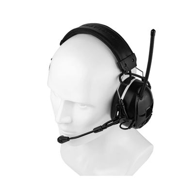 Sluchátka elektronická M300T s BlueTooth a FM rádiem ČERNÁ