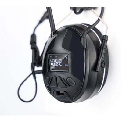 Sluchátka elektronická M300T s BlueTooth a FM rádiem ČERNÁ
