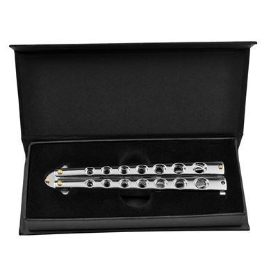 Vidlička MOTÝLEK skládací CALIBER GOURMET CBG-BF-1023-SL 2