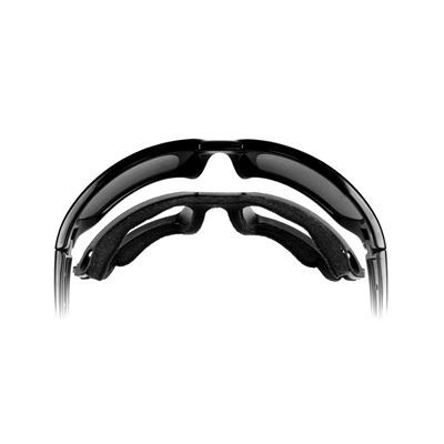 Brýle střelecké WX BOSS CAPTIVATE™ ČERNÝ rám SILVER FLASH skla