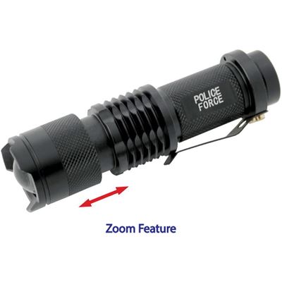 Svítilna Mini Tactical Q5 LED ČERNÁ