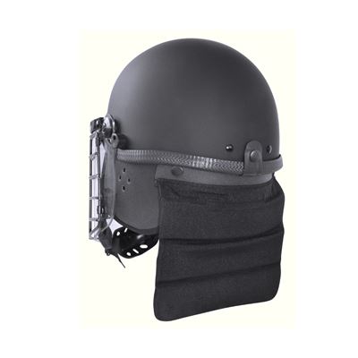 Helma RIOT VISOR s obličejovým štítem a mřížkou ČERNÁ Commando CI-5116 4