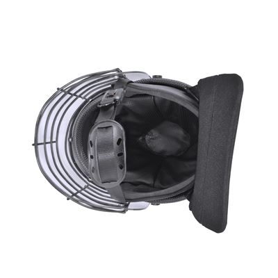Helma RIOT VISOR s obličejovým štítem a mřížkou ČERNÁ Commando CI-5116 3