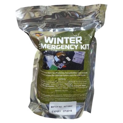 Balíček pro přežití zimní sada - Winter Emergency Kit BCB