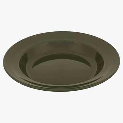 Talíř hluboký plastový 22 cm ZELENÝ