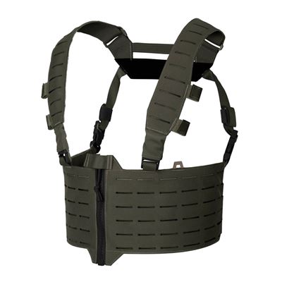 Vesta chest rig WARWICK ZIP FRONT® RANGER GREEN