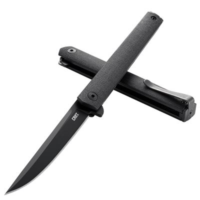 Nůž zavírací CEO FLIPPER BLACKOUT ČERNÝ CRKT CR7097K 4