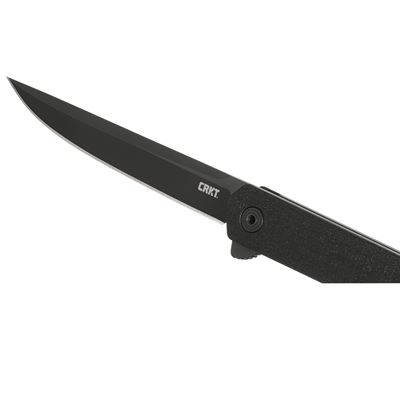 Nůž zavírací CEO FLIPPER BLACKOUT ČERNÝ CRKT CR7097K 8
