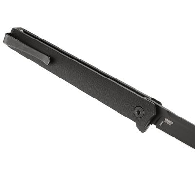Nůž zavírací CEO FLIPPER BLACKOUT ČERNÝ CRKT CR7097K 9