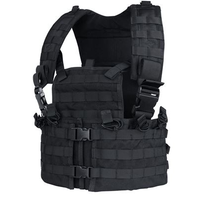 Vesta taktická MOLLE CHEST SET ČERNÁ