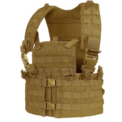 Vesta taktická MOLLE CHEST SET COYOTE BROWN