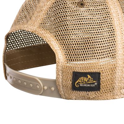 Čepice TRUCKER TACTICAL síťovaná US WOODLAND/KHAKI