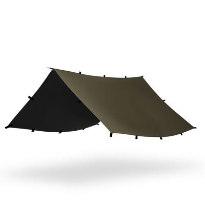 Plachta bivakovací WILD 3x3 m RAL 7013