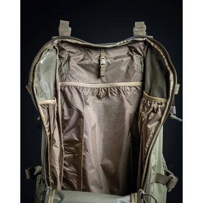 Batoh D1 FOUNDATION 40 L MILITARY GREEN EBERLESTOCK D1MJ 7