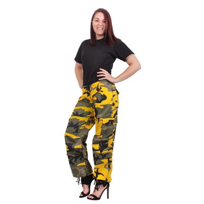 Kalhoty dámské PARATROOPER YELLOW CAMO ROTHCO D3786 2