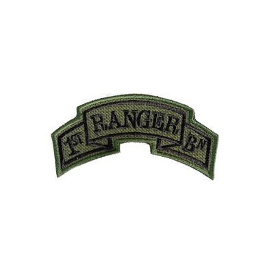 Nášivka oblouček 1st RANGER BATTALION - OLIV