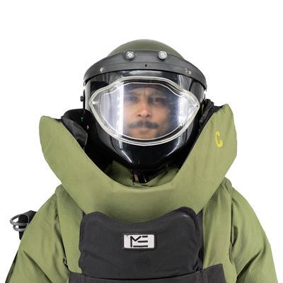 Oblek pyrotechnický EOD 9 MED-ENG s příslušenstvím ZELENÝ MED-ENG® EOD9OD 5