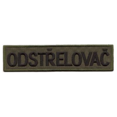 Nášivka ODSTŘELOVAČ - OLIV