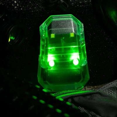Světlo poziční F101 STEALTH SURVIVAL IPX8 na helmu COYOTE
