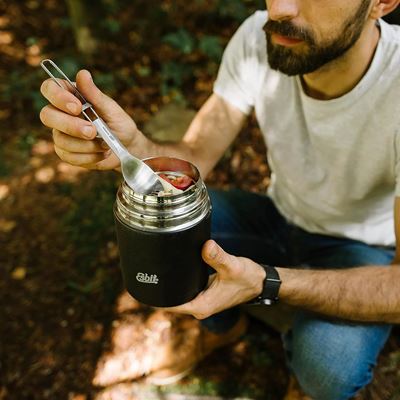 Termoska nerezová na jídlo 0,5l ČERNÁ ESBIT® FJ500ML 6