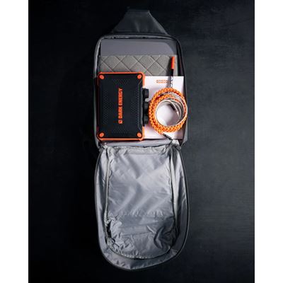 Batoh přes rameno FADE SLING XL ČERNÝ EBERLESTOCK FS2MB 10