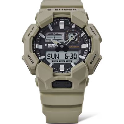 Hodinky pánské sportovní GA-010-5A TAN G-SHOCK GA-010-5A 8