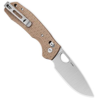 Nůž zavírací CROSSBOLT hladké ostří TAN HONEY BADGER KNIVES HB6002 2