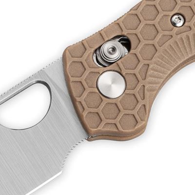 Nůž zavírací CROSSBOLT hladké ostří TAN HONEY BADGER KNIVES HB6002 5