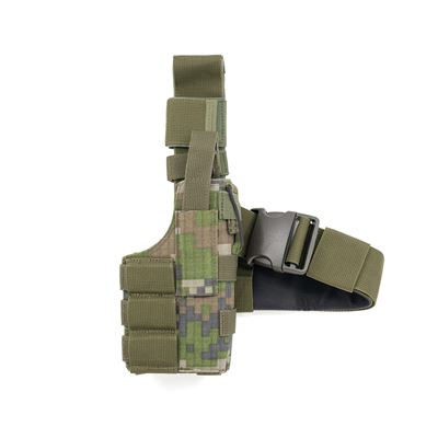 Pouzdro OSSR pistolové CZ P-09 s UNI vazbou a stehenním závěsem vz.07 DIGITAL LES