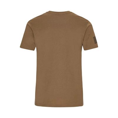 Triko CANYON HORIZONTAL s krátkým rukávem COYOTE BROWN