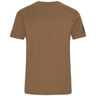 Triko CANYON s krátkým rukávem COYOTE BROWN