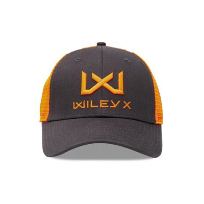 Čepice baseball ORANŽOVÉ logo WILEY X ŠEDÁ/ORANŽOVÁ WILEY X J915-W 2