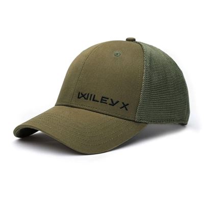 Čepice baseball WILEY X ZELENÁ horizontální logo