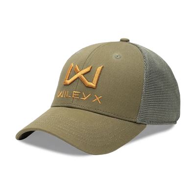 Čepice baseball TAN logo WILEY X ZELENÁ