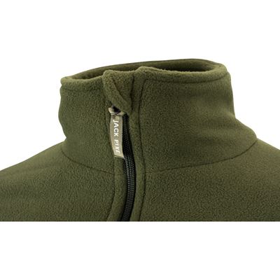 Svetr fleece s motivem bažanta ZELENÝ JACK PYKE JFLTPHM 5
