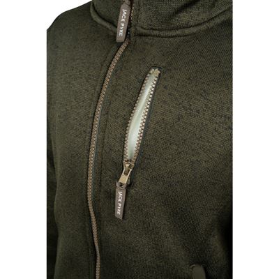 Bunda dětská SCANDINAVIAN SHERPA zateplená ZELENÁ