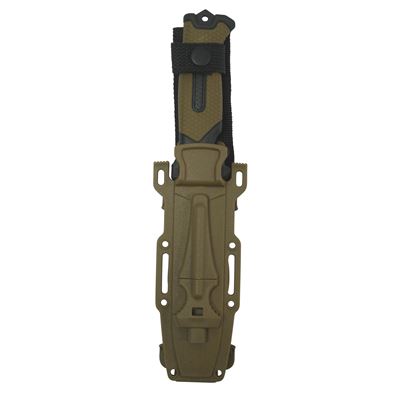 Nůž s pevnou čepelí ADVENTURE BUSHCRAFT s křesadlem