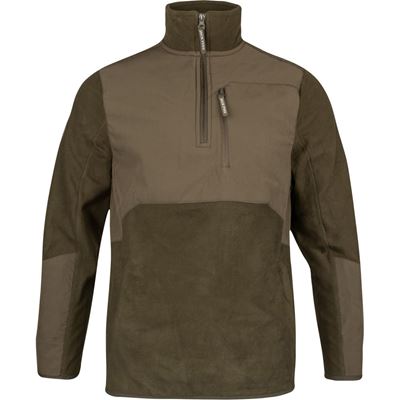 Mikina RANNOCK FLEECE PULLOVER ZELENÁ