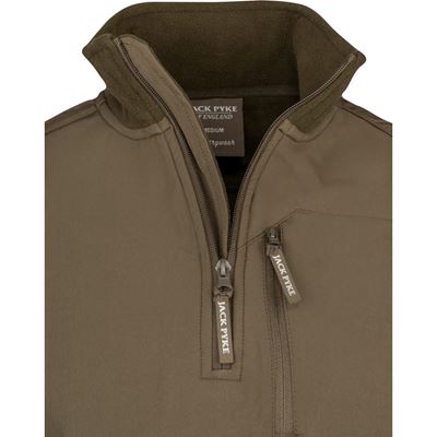 Mikina RANNOCK FLEECE PULLOVER ZELENÁ